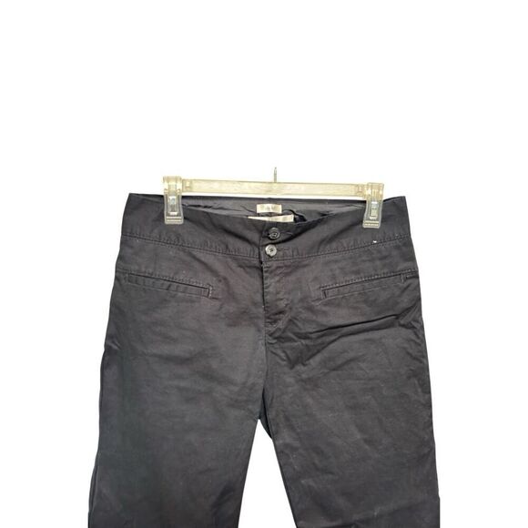 Old navy low waisted stretch Women’s Black Straight Leg Pants Size 6 - Picture 6 of 16